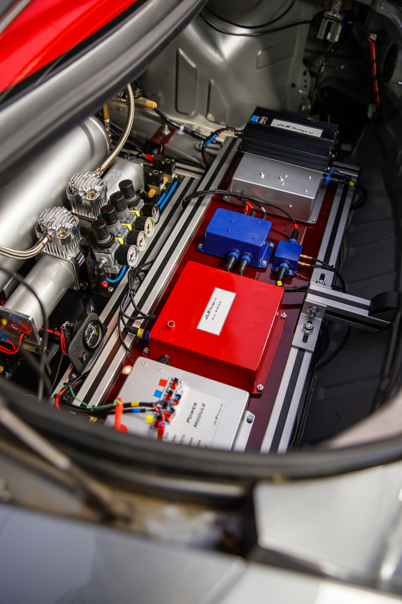 Computing power inside the car.